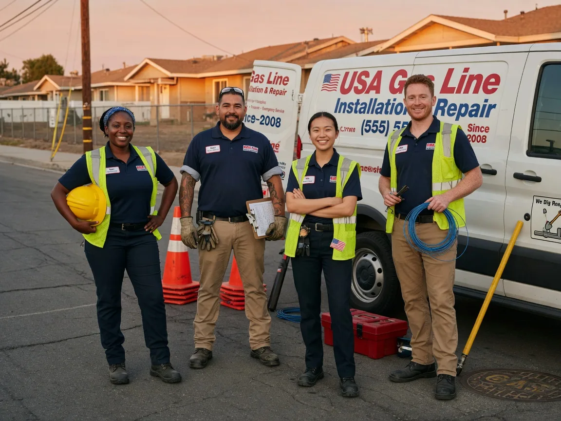 Gas Line Installation company in Tolono, IL